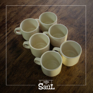 Set de Tazas de Café Apilables