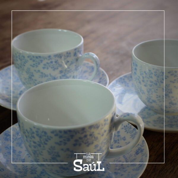Trio de Tazas Florales - Imagen 11