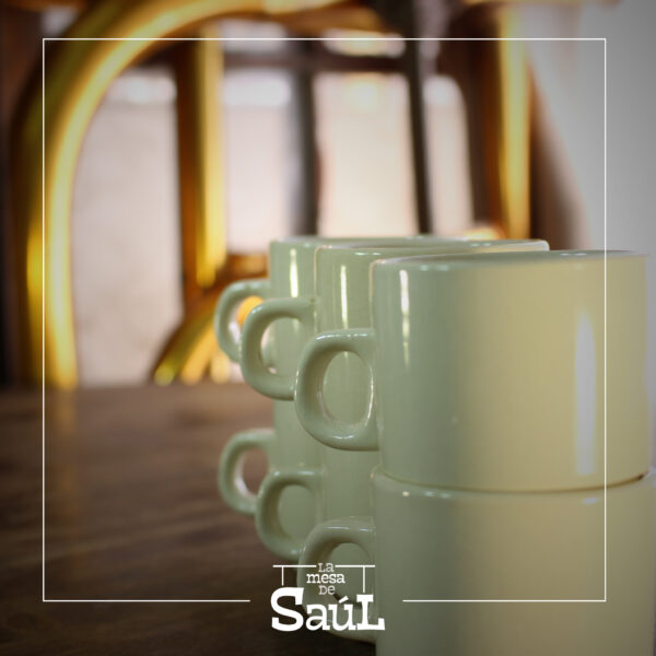 Set de Tazas de Café Apilables - Imagen 4