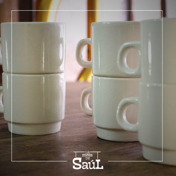 Set de Tazas de Café Apilables - Imagen 3