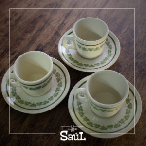 Trio de Tazas Café Lozapenco