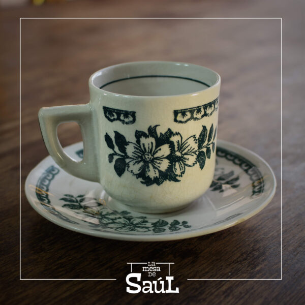 Taza de Café Fanaloza Flores