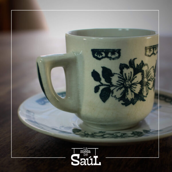 Taza de Café Fanaloza Flores - Imagen 5