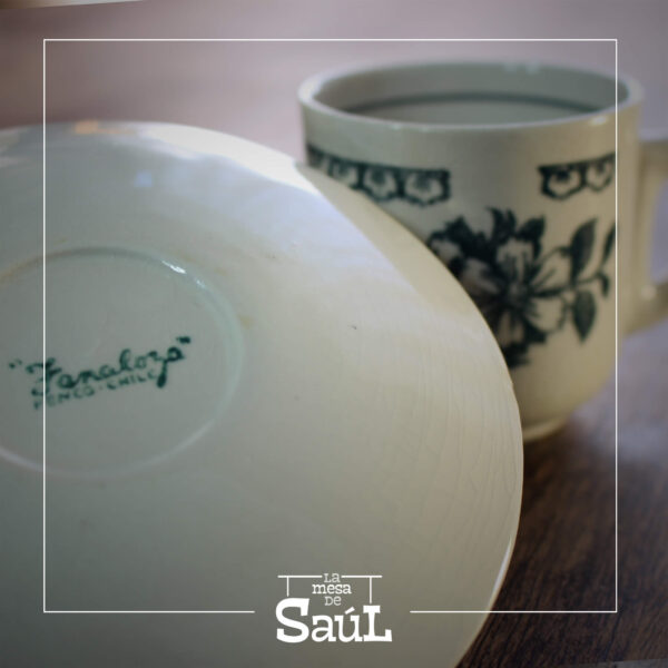 Taza de Café Fanaloza Flores - Imagen 3